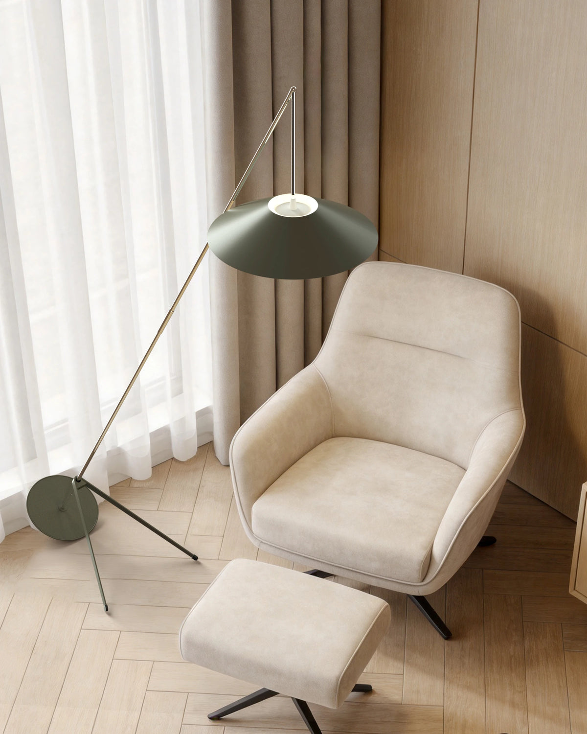 Angler's Ripple Floor Lamp