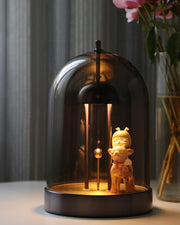 Amber Table Lamp