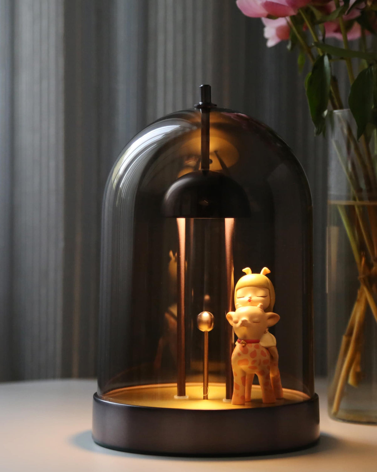 Amber Table Lamp