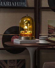 Amber Table Lamp