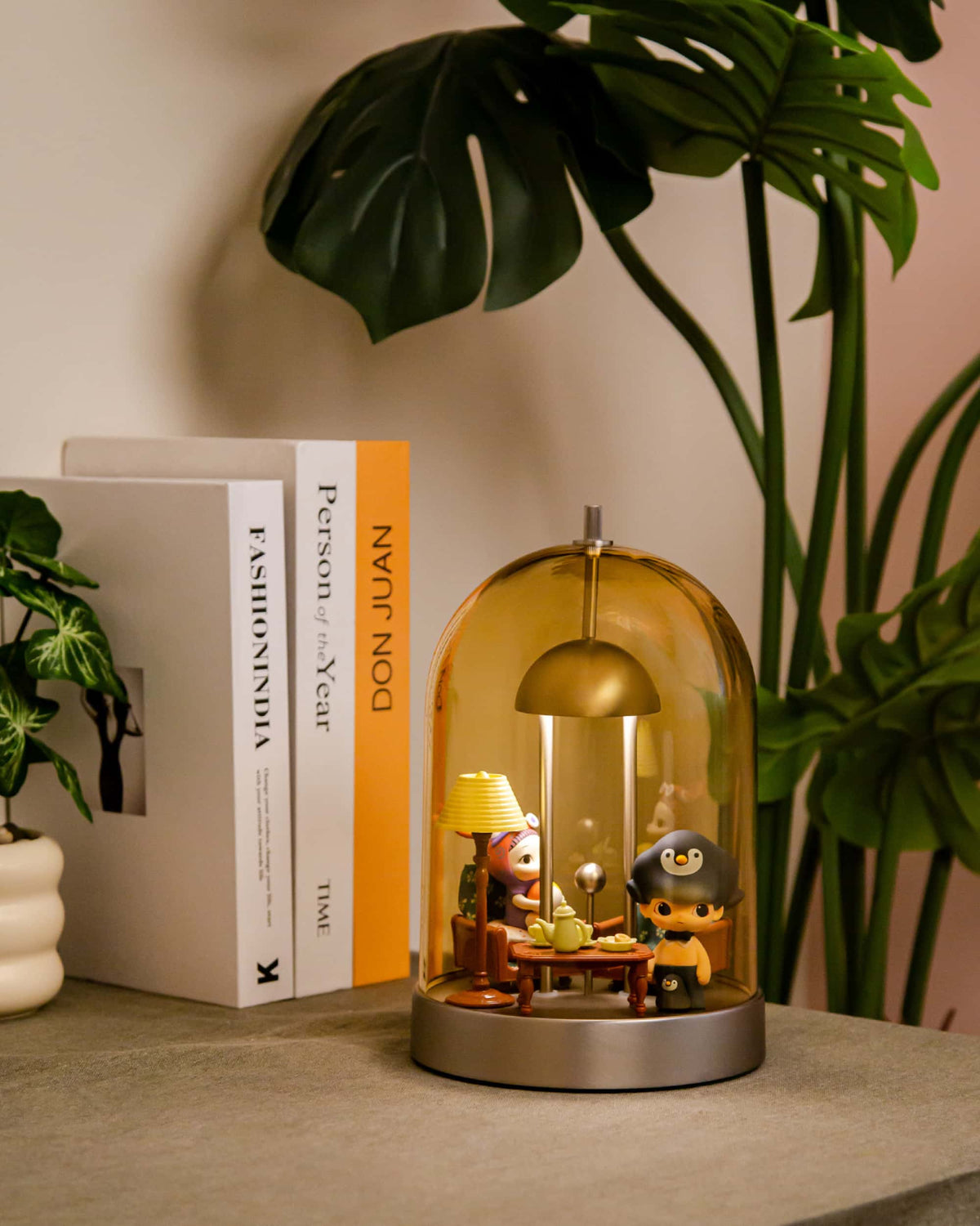 Amber Table Lamp