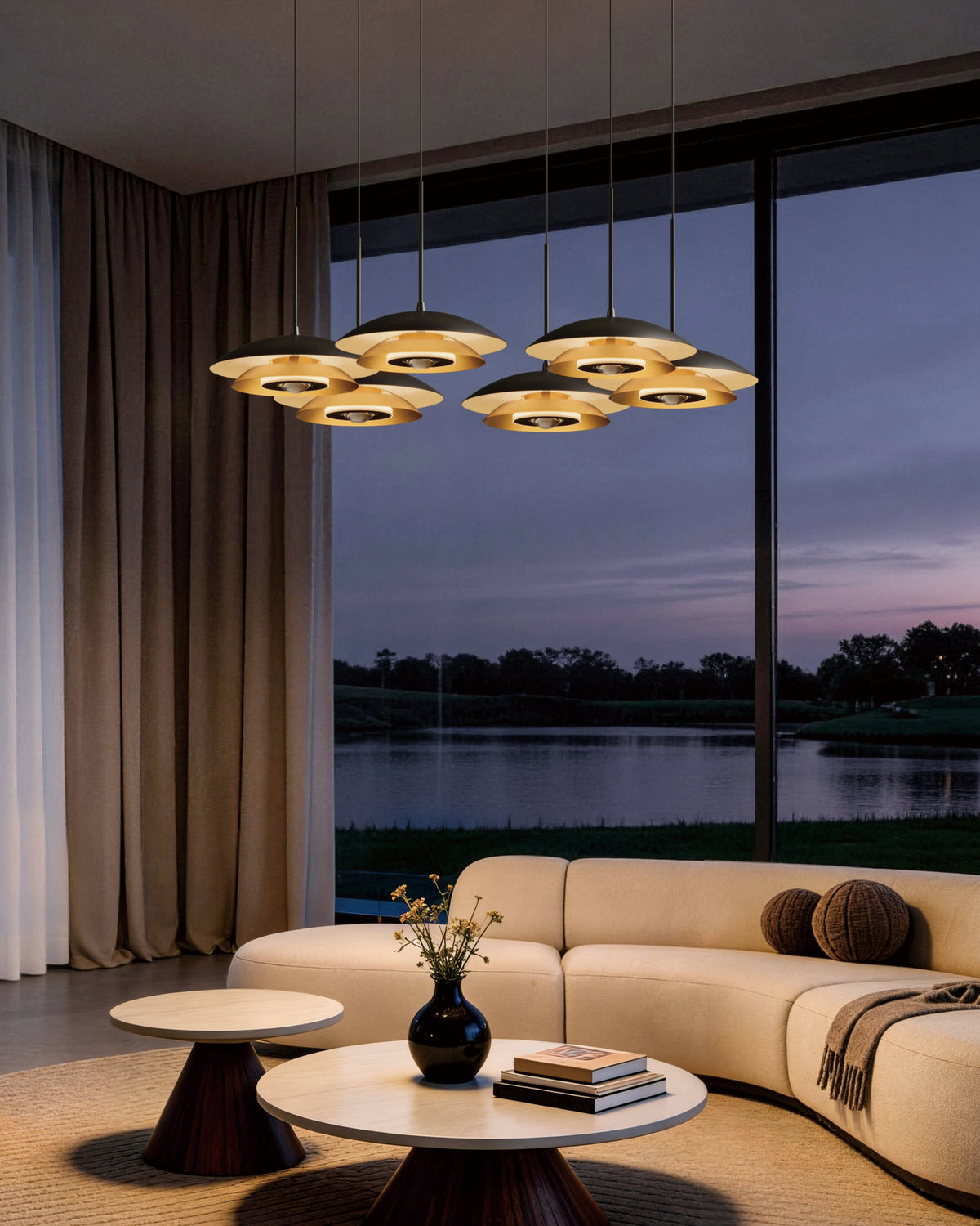 Louvre Pendant Light